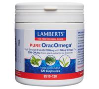 LAMBERTS Pure OracOmega High Strength Fish Oil - 120 Capsules