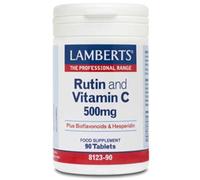 Lamberts Rutin and Vitamin C 500mg plus Bioflavonoids 90