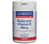 Lamberts Rutin & Vitamin C 500mg + Bioflavonoids & Hesperidin 90's 01/2028