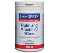 Lamberts Rutin & Vitamin C 500mg + Bioflavonoids, 90 tablets