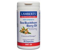 LAMBERTS Sea Buckthorn Berry Oil - 30 x 1000mg Capsules