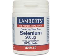Lamberts Selenium 200 g as l-Selenomethionine 60 Capsules