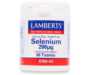 Lamberts Selenium 200μg 60 Tablets