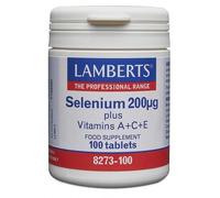 Lamberts Selenium 200ug Plus A+C+E Tablets 100 Tablets