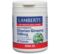Lamberts Siberian Ginseng 1500mg 60 Tablets