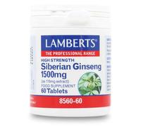 Lamberts Siberian Ginseng 1500mg 60 Tablets X 1