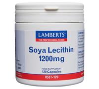 LAMBERTS Soya Lecithin - 120 x 1200mg Capsules