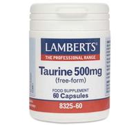 Lamberts Taurine 500mg 60 Capsules