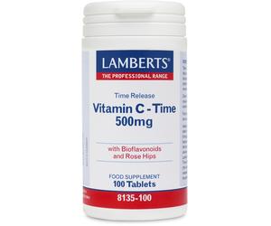 Lamberts Time Release Vitamin C 500mg 100 Tablets