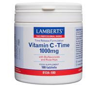 LAMBERTS Time Release Vitamin C-Time - 180 x 1000mg Tablets