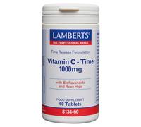 LAMBERTS Time Release Vitamin C-Time - 60 x 1000mg Tablets