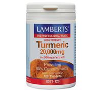 LAMBERTS Turmeric - 120 x 20,000mg Tablets