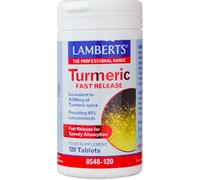 LAMBERTS Turmeric Fast-Release - 120 x 200mg Tablets