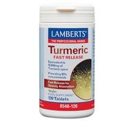 LAMBERTS Turmeric Fast-Release - 120 x 200mg Tablets