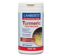 LAMBERTS Turmeric Fast-Release - 120 x 200mg Tablets