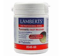 LAMBERTS Turmeric Fast-Release - 60 x 200 mg Tablets