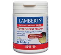 LAMBERTS Turmeric Fast-Release - 60 Tablets