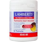LAMBERTS Turmeric Fast-Release - 60 x 200 mg Tablets