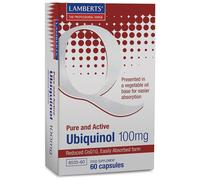 Lamberts Ubiquinol 100mg - 60 Capsules - Active Form of CoQ10