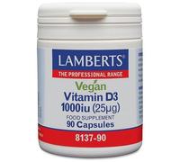 Lamberts Vegan Vitamin D3 1000iu Capsules 90 Capsules