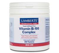 Lamberts Vitamin B-100 Complex 200 Tablets