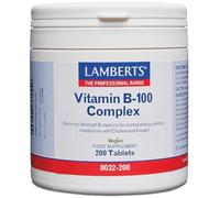 Lamberts Vitamin B-100 Complex 200 Tablets