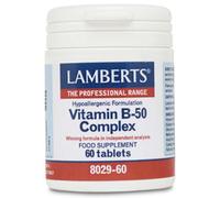 Lamberts Vitamin B-50 Complex 60 tablets