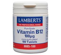 LAMBERTS Vitamin B12 (Methylcobalamin) - 100 x 100mcg Tablets