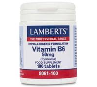 Lamberts Vitamin B6 50mg 100 tablets