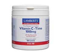 Lamberts Vitamin C Time Release Tablets 1000mg with Bioflavonoids – 180 Tablets