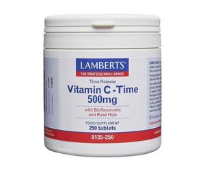 Lamberts Vitamin C 500mg Time Release Tablets 250 Tablets