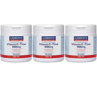 Lamberts Vitamin C-Time Release 1000mg 180 Tablets X 3