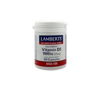 Lamberts Vitamin D3 Capsules - High Strength 1000iu Cholecalciferol - Immune, Bone & Muscle Support - 120 Capsules