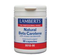 Lamberts - Vitamins Natural Beta Carotene 15mg x 90 Capsules for Men and Women