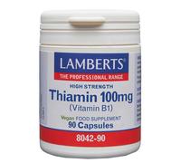 Lamberts - Vitamins Thiamin 100mg x 90 Capsules for Men and Women