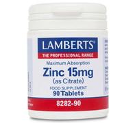 LAMBERTS Zinc (as Citrate) - 90 x 15mg Tablets