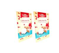 Lambertz Lebkuchen Mix - Soft Gingerbread Spiced Biscuits 400g - Pack of 2