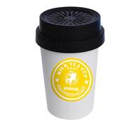 Lambo Car Scents Air Freshener - Dashboard Aromatherapy Milk Tea Cup | Car Scent Air Freshener, Small Fragrance Diffuser, Car Dashboard Perfume Diffuser for