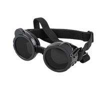 Lambo Pet Glasses Sunglasses for Dogs Glasses Sunglasses for Dogs Anti-fog Protective Glasses for Dogs Outdoor Protection with Adjustable Strap for Small Medium Dogs