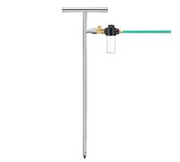 Lambo Tree Watering Tool for Deep Roots, Tree Watering Spike, Deep Root Feeder Made of Stainless Steel for Trees with Fertiliser Dispenser, Root Watering, Root Watering with T-Handle and
