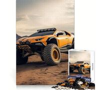 Lambo X Monster Truck Jigsaw Puzzle for Teenagers 1000 Pieces Leisure Game HD Print Fun Activity Thoughtful Gift (50x75cm)