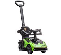 Lamborghini 2 in 1 Baby Ride on Push Car Toddler Push Along Car, Green