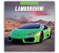 Lamborghini 2025 Square Wall Calendar