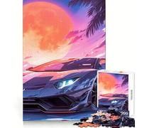 Lamborghini Aesthetic 1000 Piece Jigsaw Puzzles Stress Relief Play HD Print Family Enjoyable Birthday Art Gift (38x26cm)