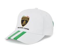 Lamborghini Automobili Squadra Corse Team Unisex Travel Hat White, White, One size