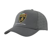 Lamborghini Automobili Squadra Corse Travel Cap Grey, Gray, One size
