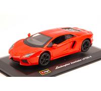 Lamborghini Aventador 2010 Orange 1:32 Model 43062 BBURAGO