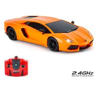 Orange Lamborghini Aventador - Official Replica Remote Control Car 1:24 Scale