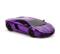 Lamborghini - Aventador Radio Controlled Car 1 24 Scale Purple - radio - E300z