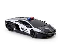 Lamborghini CMJ Remote Control 1:24 Scale Lamborghini Police Car Black